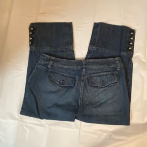 Talbots size 4 cute cropped jeans inseam 20”